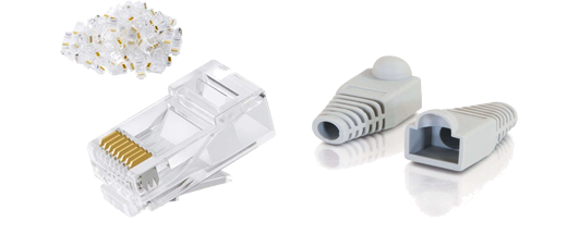 سوکت Rj45 و کاور سوکت
